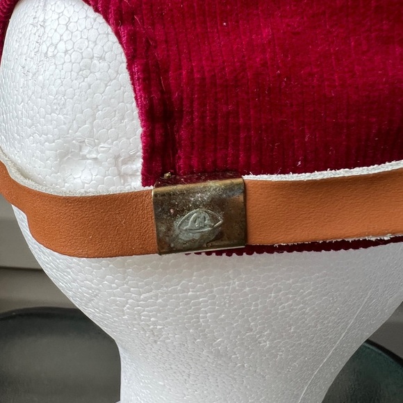 Vintage- Corduroy Embroidered Turfgrass  Council Of NC Golf Hat Cap - Picture 6 of 8